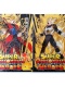 Super Dragon Ball Heroes Ichiban Kuji Set de Portafolios Goku Xeno SSJ3 + Vegeta SSJ3