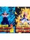 Super Dragon Ball Heroes Ichiban Kuji Set de Portafolios Vegetto Blue + Gogeta SSJ