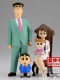 Crayon Shin-Chan Nohara Photo Family Misae y Himawari