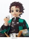 Kimetsu no Yaiba Perching Tanjiro (Comiendo un Onigiri)