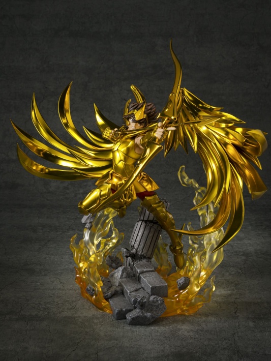 Saint Seiya Figuarts ZERO Touche Métallique Seiya de Sagitario