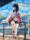 Gridman Universe 1/7 Rikka Takarada Blue Sky Station Version