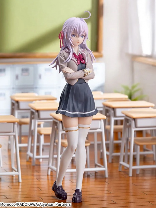 Alya Sometimes Hides Her Feelings in Russian Luminasta Alya School Outfit Ver. A