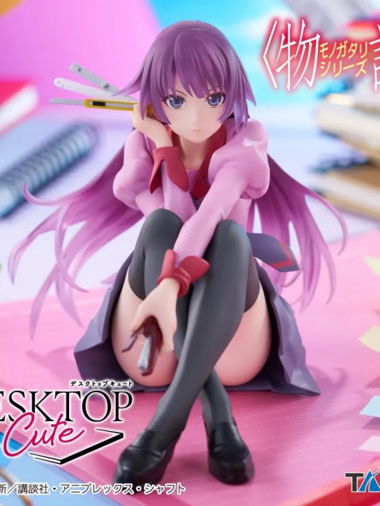 Monogatari Desktop Cute Figure Hitagi Senjougahara