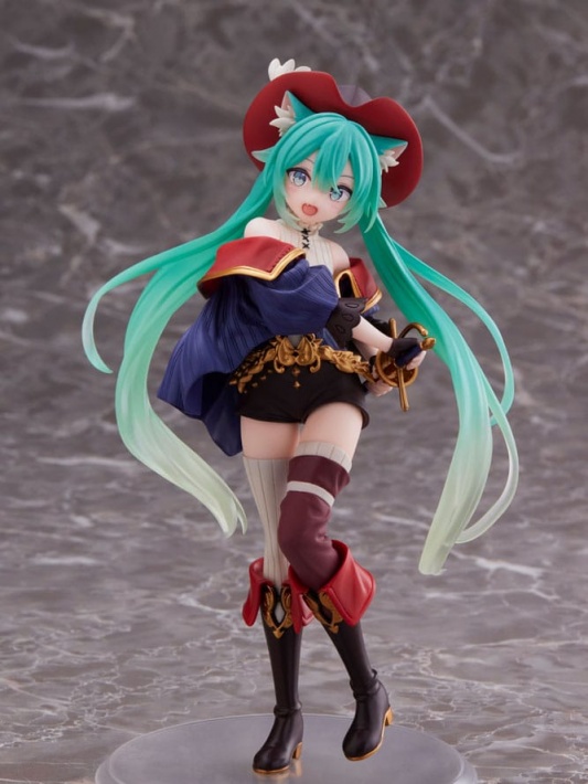 Vocaloid Wonderland Miku Hatsune Puss in boots  (El gato con botas) - Bonus Edition